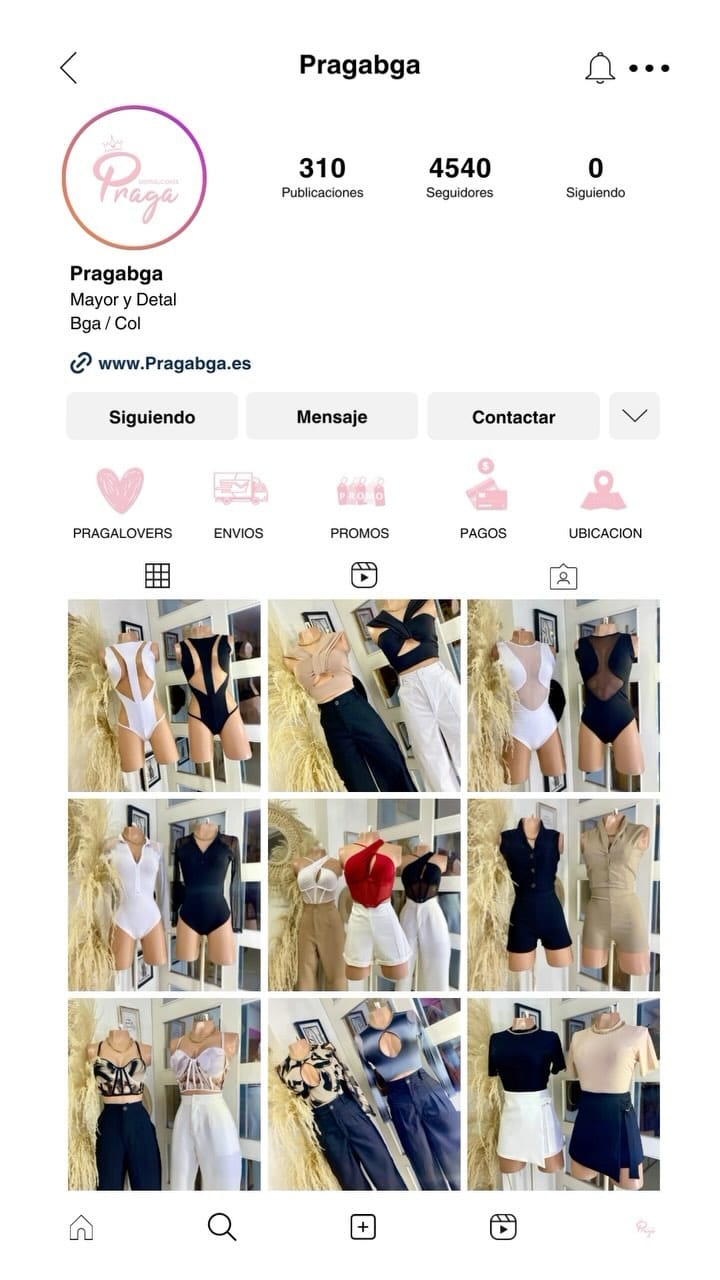 Post 10 by Praga Bga | Blusas | Ropa de mujer | Pantalones | Fabricantes on Instagram (video)
