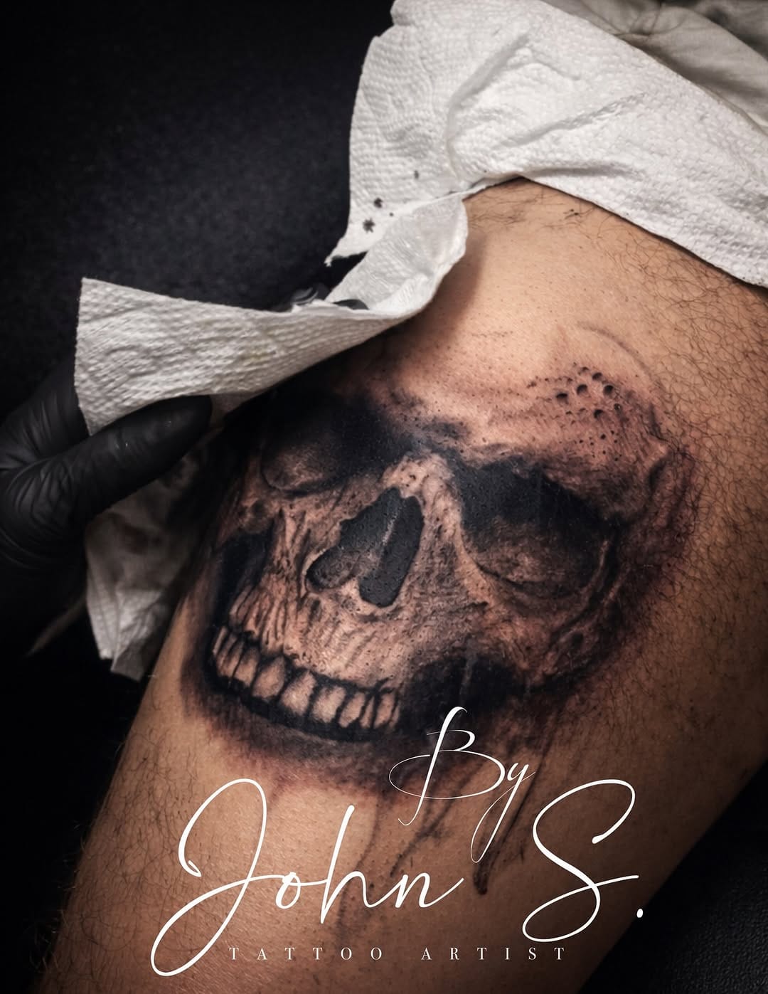 Post 2 by JOHN SANTOS TATTOO NY on Instagram (image)
