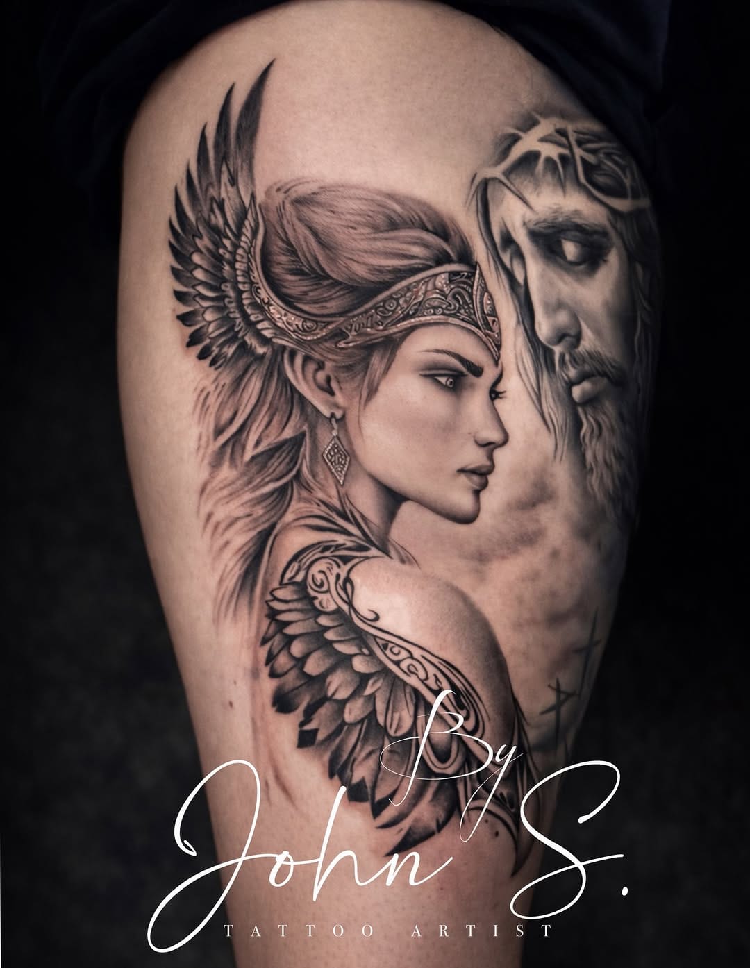 Post 5 by JOHN SANTOS TATTOO NY on Instagram (carousel)