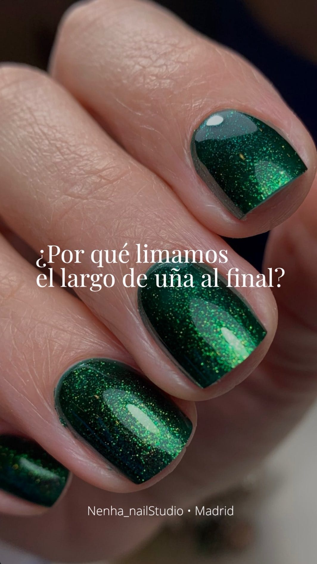 Post 10 by NENHA MADRID | MANICURA RUSA | GEL NAILS | PEDICURA on Instagram (video)