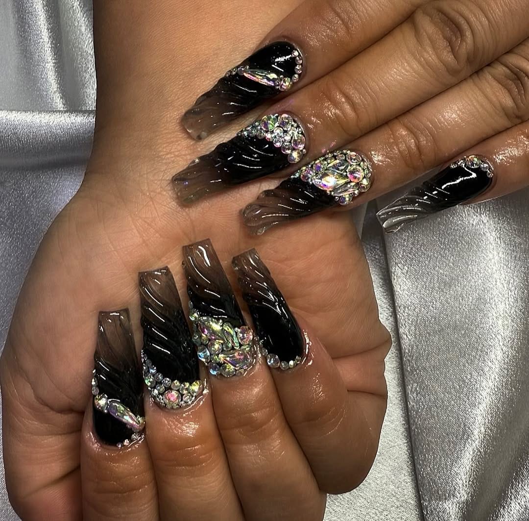 Post 3 by Nails By Monica👸🏻💅🏼💅🏼 on Instagram (image)