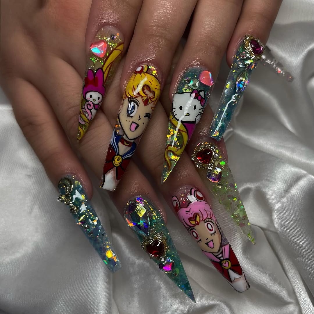 Post 9 by Nails By Monica👸🏻💅🏼💅🏼 on Instagram (image)