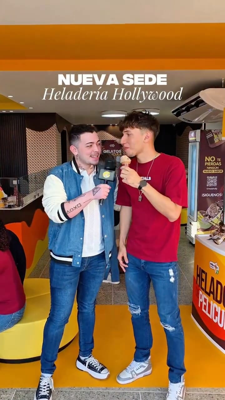 Post 7 by Heladería Hollywood Express on Instagram (video)