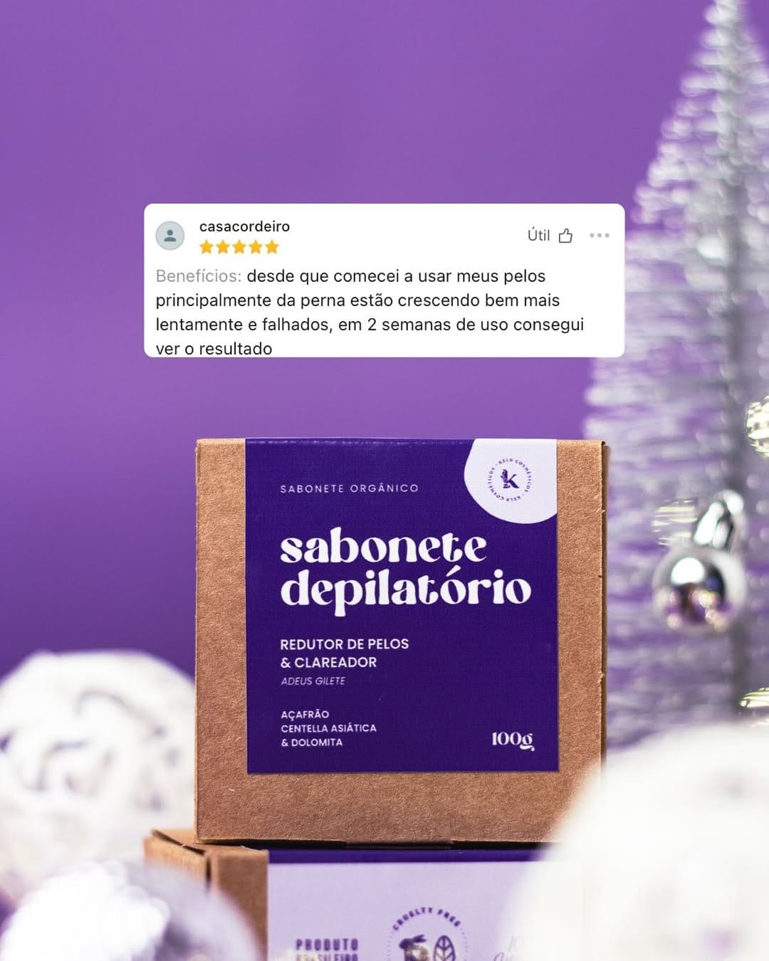 Post 8 by Kelb | Cosméticos Naturais on Instagram (image)