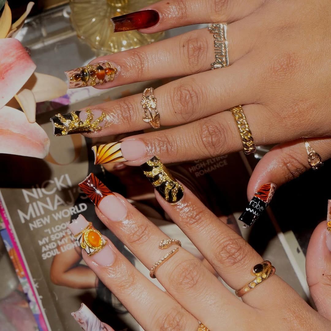 Post 10 by NJ NAIL ARTIST⭐️👩🏽‍🎨 on Instagram (carousel)