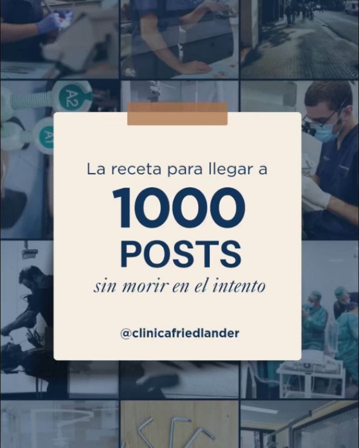 Post 7 by Friedländer Clínica Dental en Barcelona on Instagram (carousel)