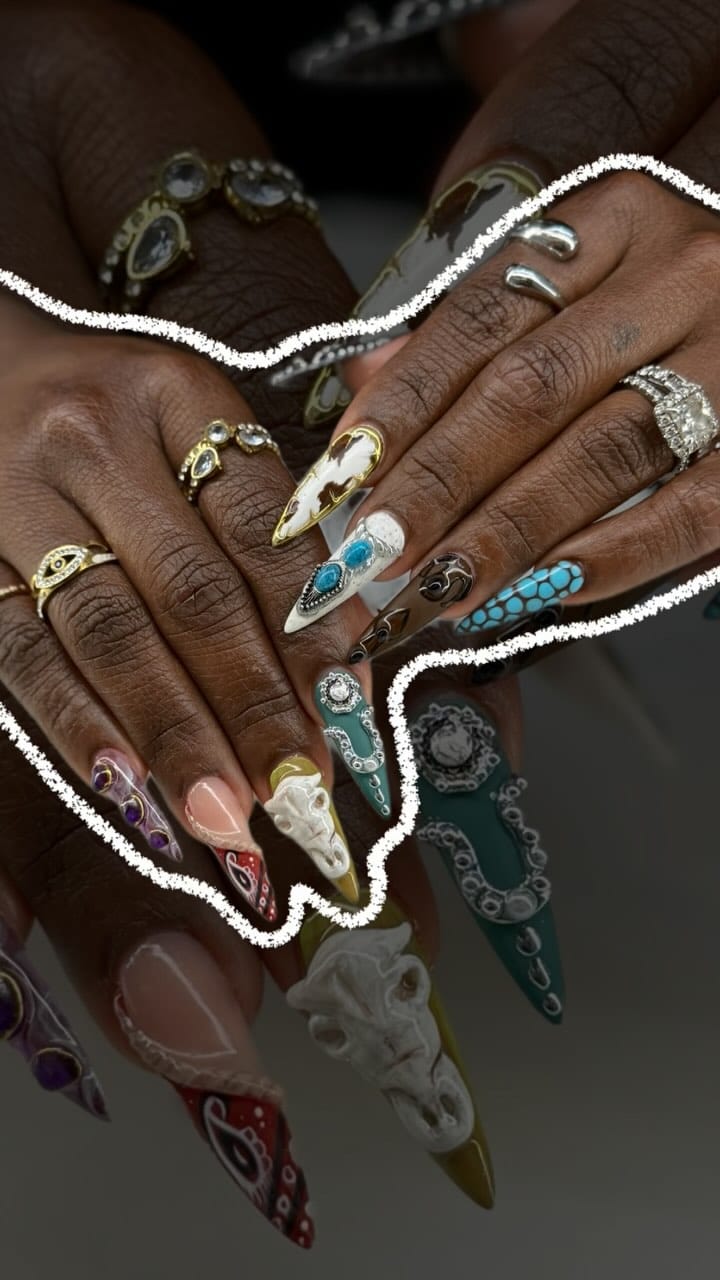 Post 9 by NOUVELLE NAIL BAR on Instagram (video)