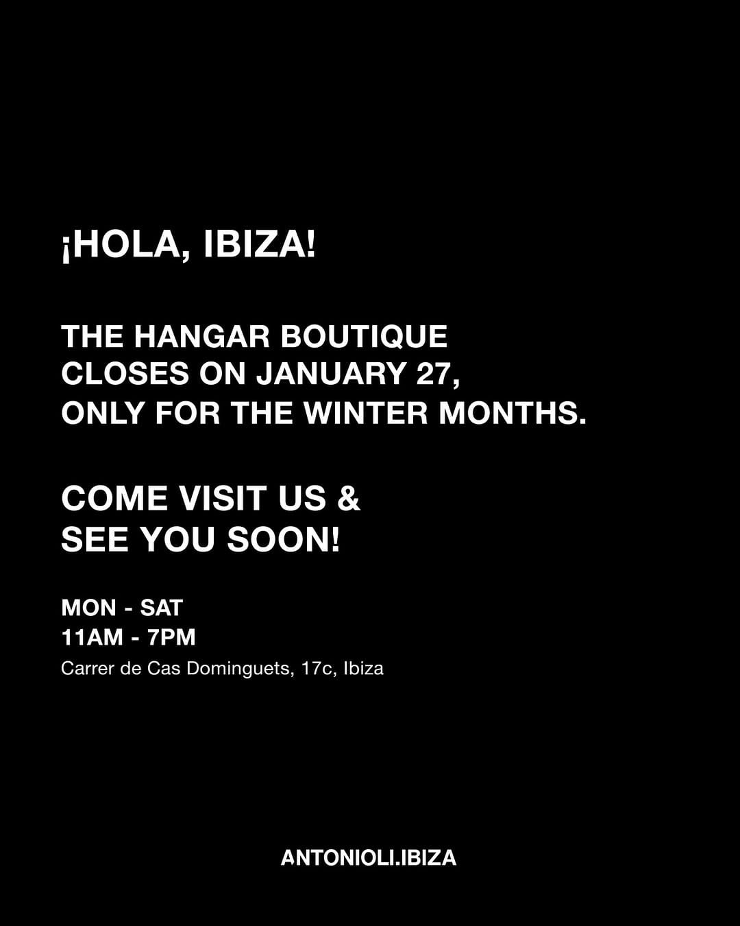 Post 6 by Antonioli Ibiza on Instagram (image)