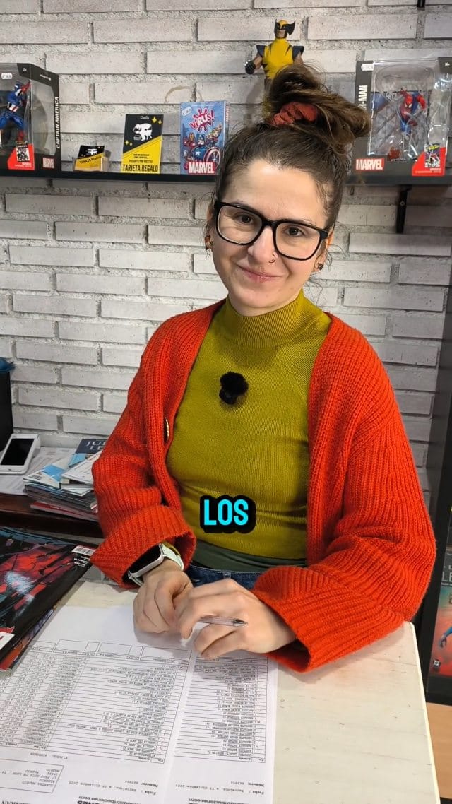 Post 7 by Elektra Cómic on Instagram (video)