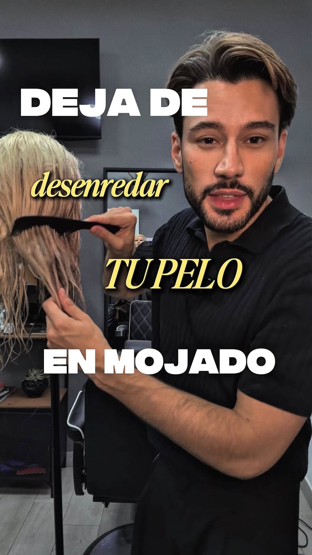 Post 6 by Rubén Ramos | Hair & Makeup on Instagram (video)