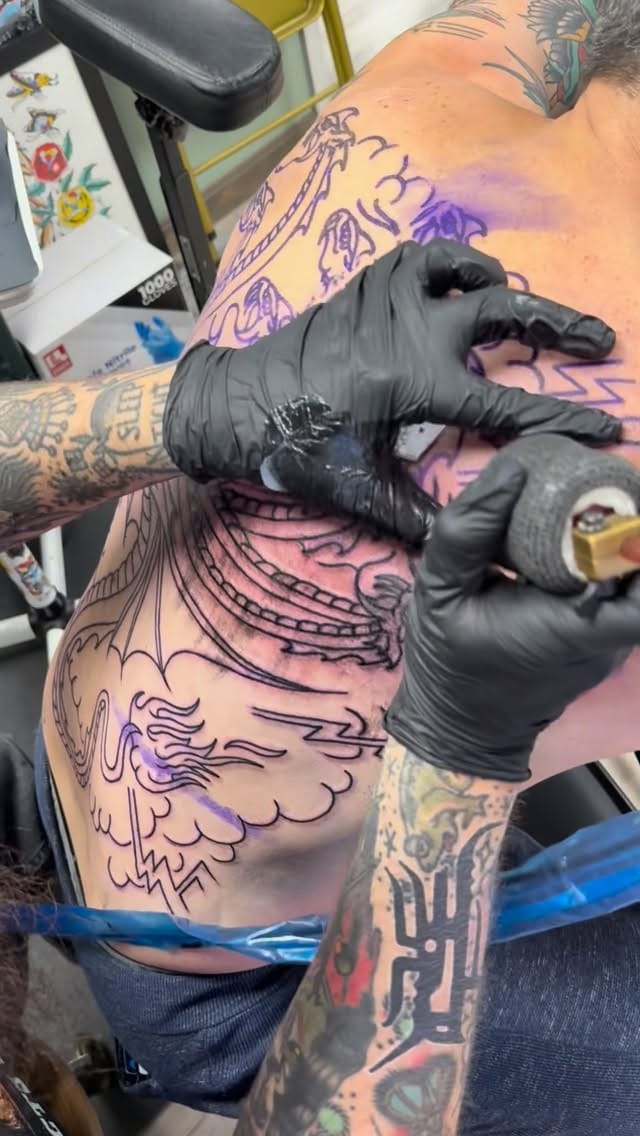Post 2 by Pale Moon Tattoo on Instagram (video)