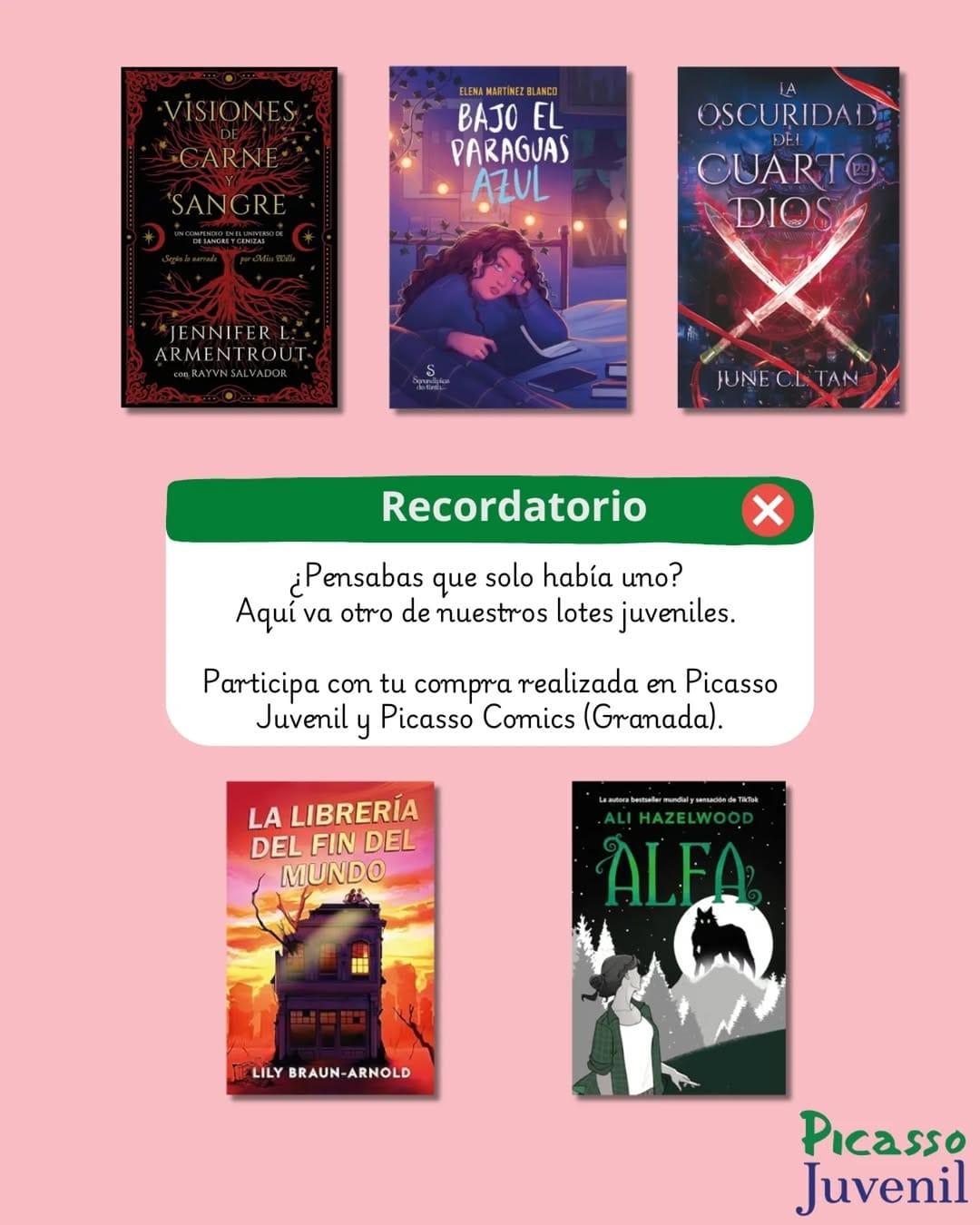 Post 7 by Librerías Picasso on Instagram (carousel)