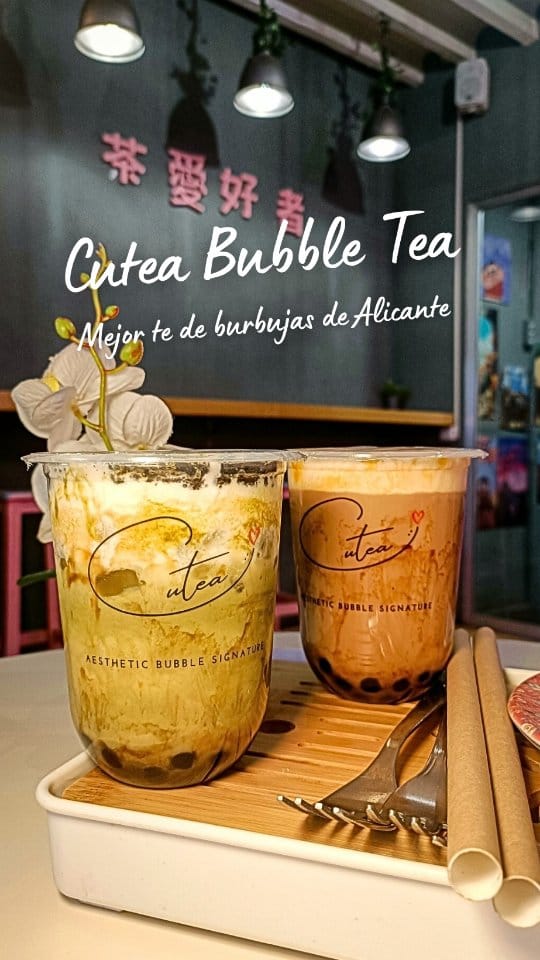 Post 5 by Cutea Bubble Tea on Instagram (video)
