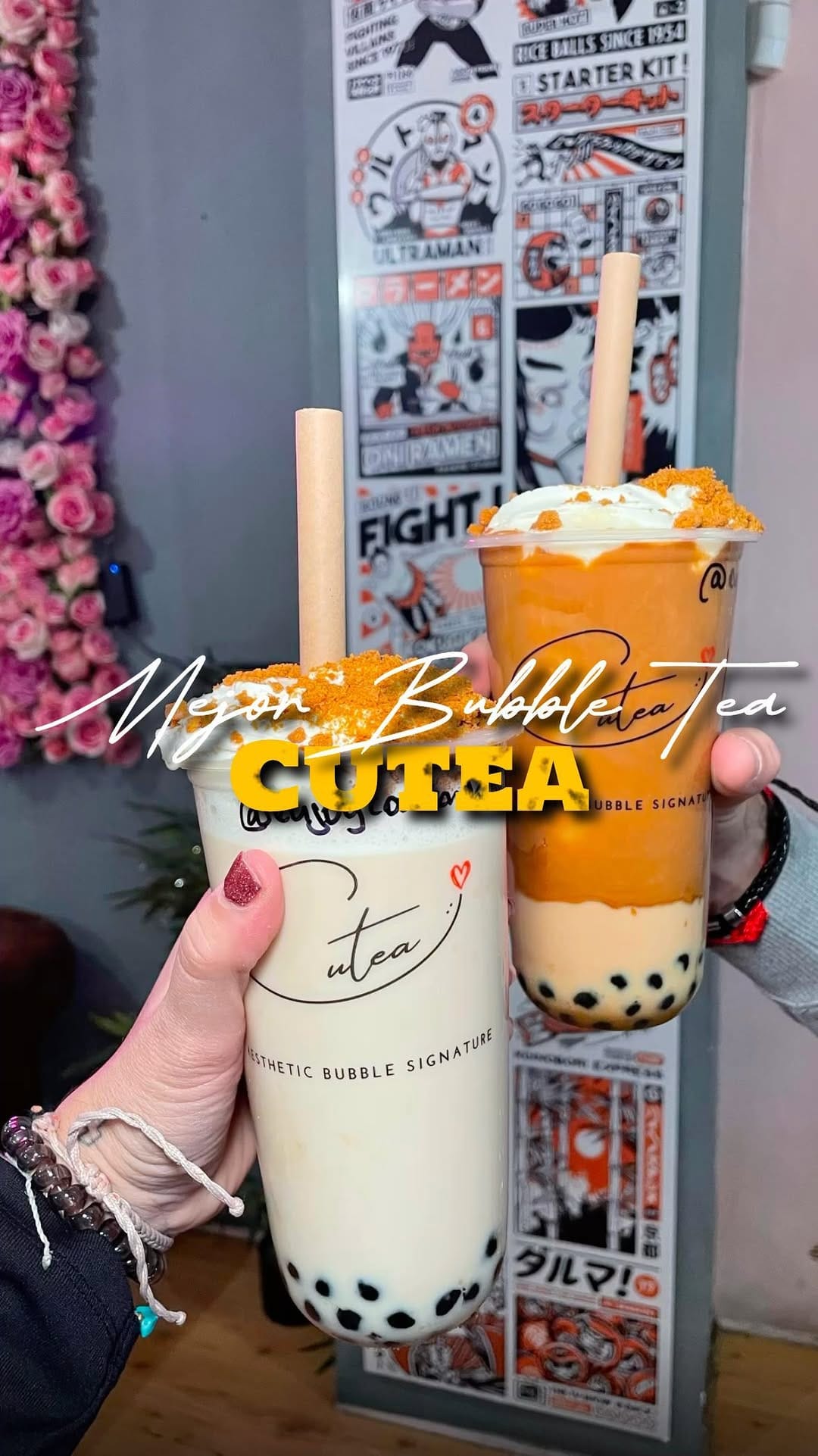 Post 8 by Cutea Bubble Tea on Instagram (video)