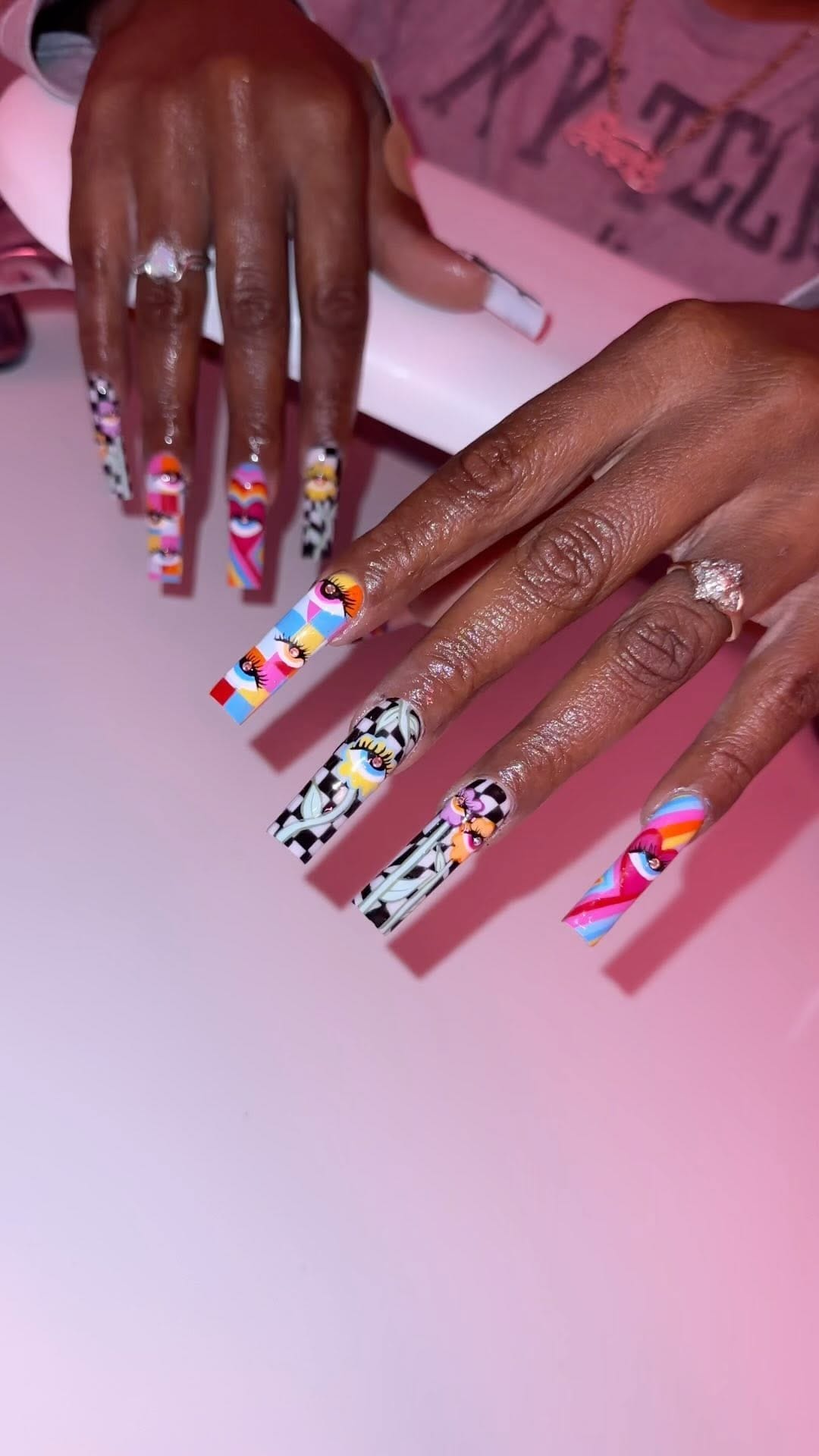 Post 8 by Houston Nail Tech on Instagram (video)