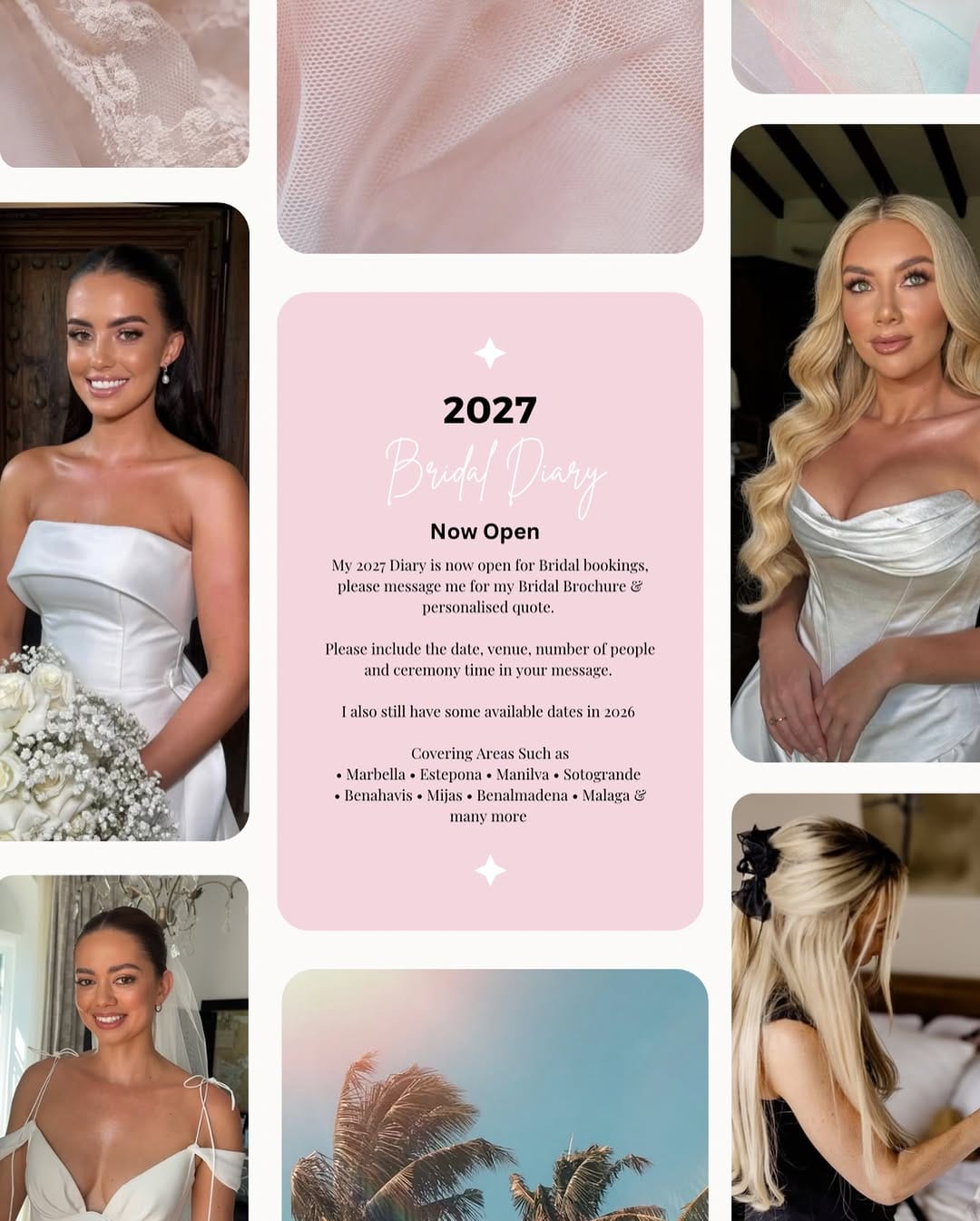 Post 4 by Amber Brooke 🎀 - Marbella Makeup Artist on Instagram (image)