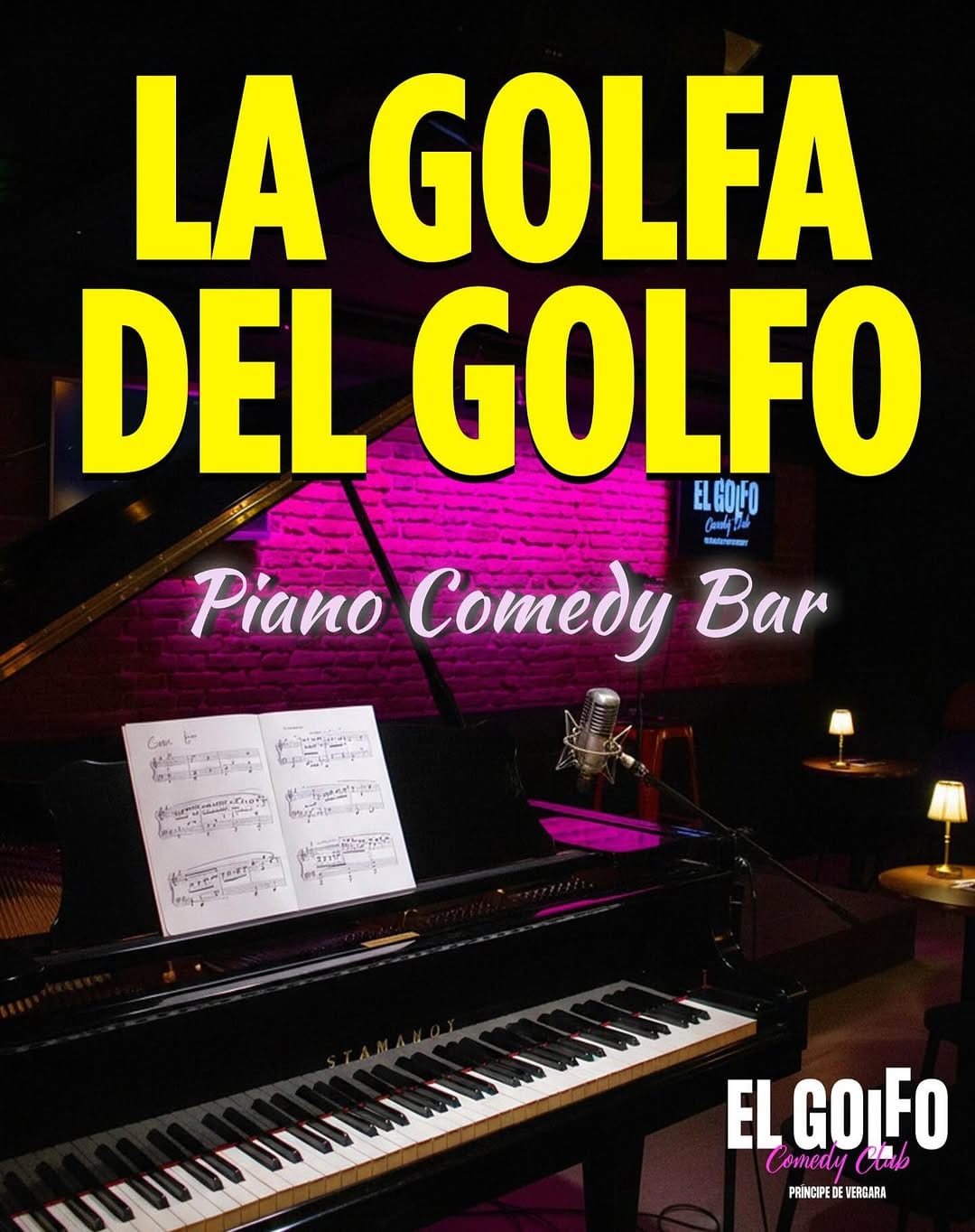 Post 1 by El Golfo Comedy Club on Instagram (image)