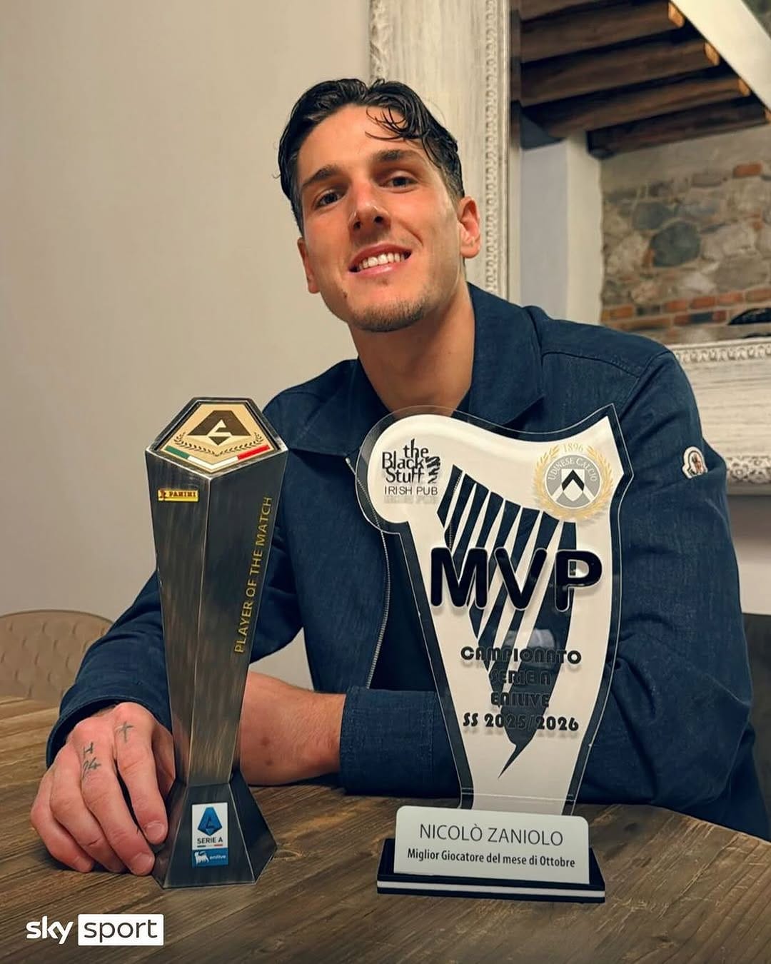 Post 9 by Nicolò Zaniolo on Instagram (image)