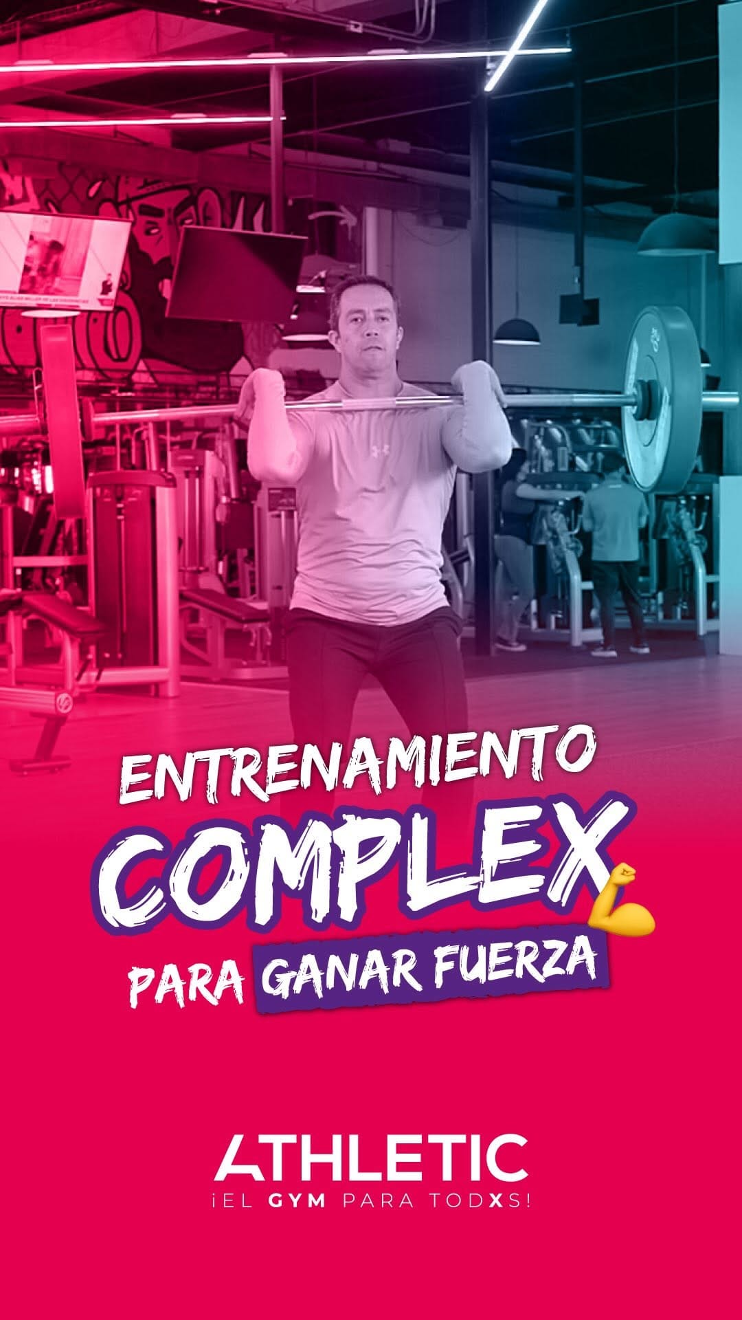 Post 1 by Athletic GYM Colombia on Instagram (video)