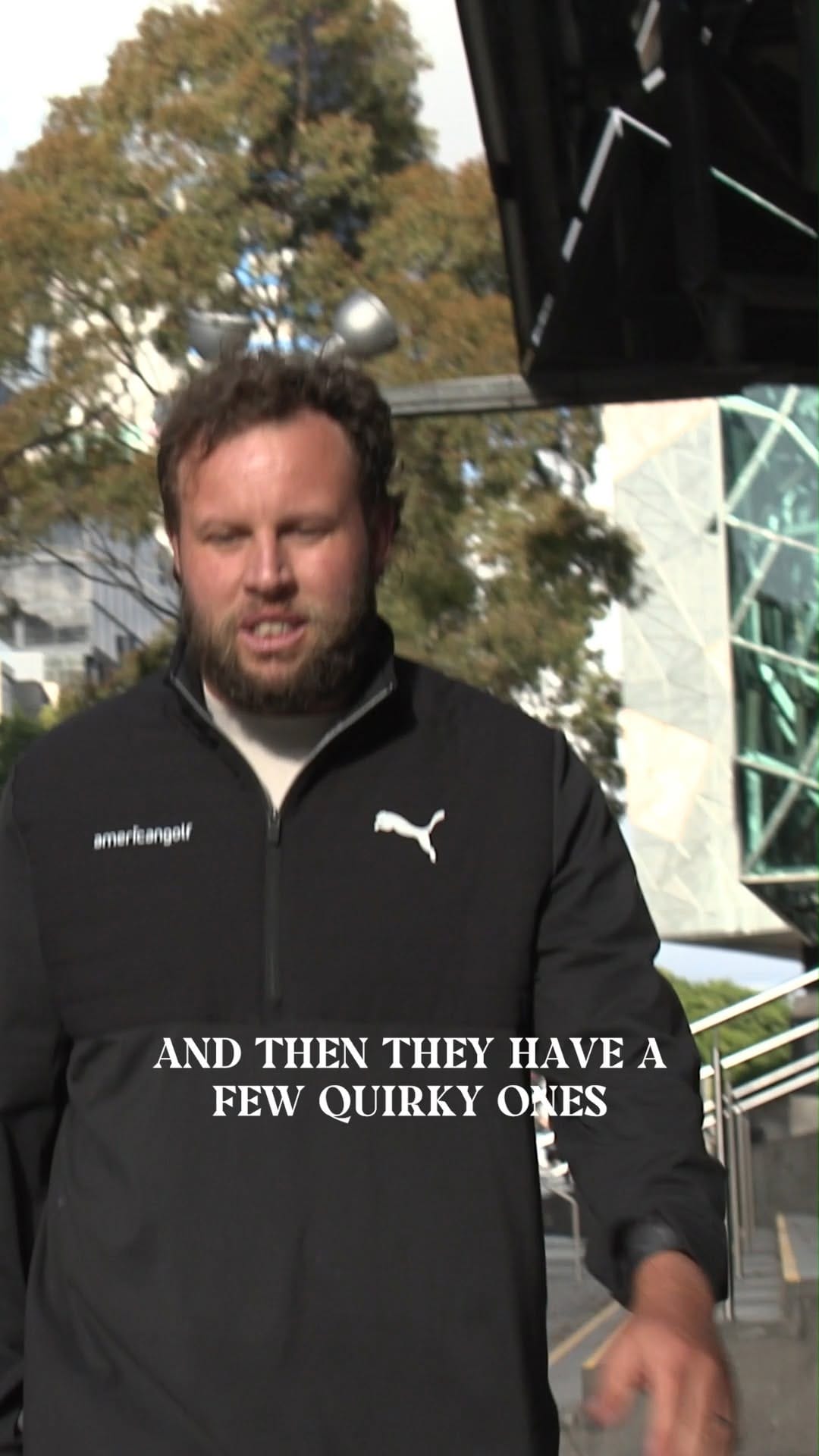 Post 3 by Andrew 'Beef' Johnston on Instagram (video)