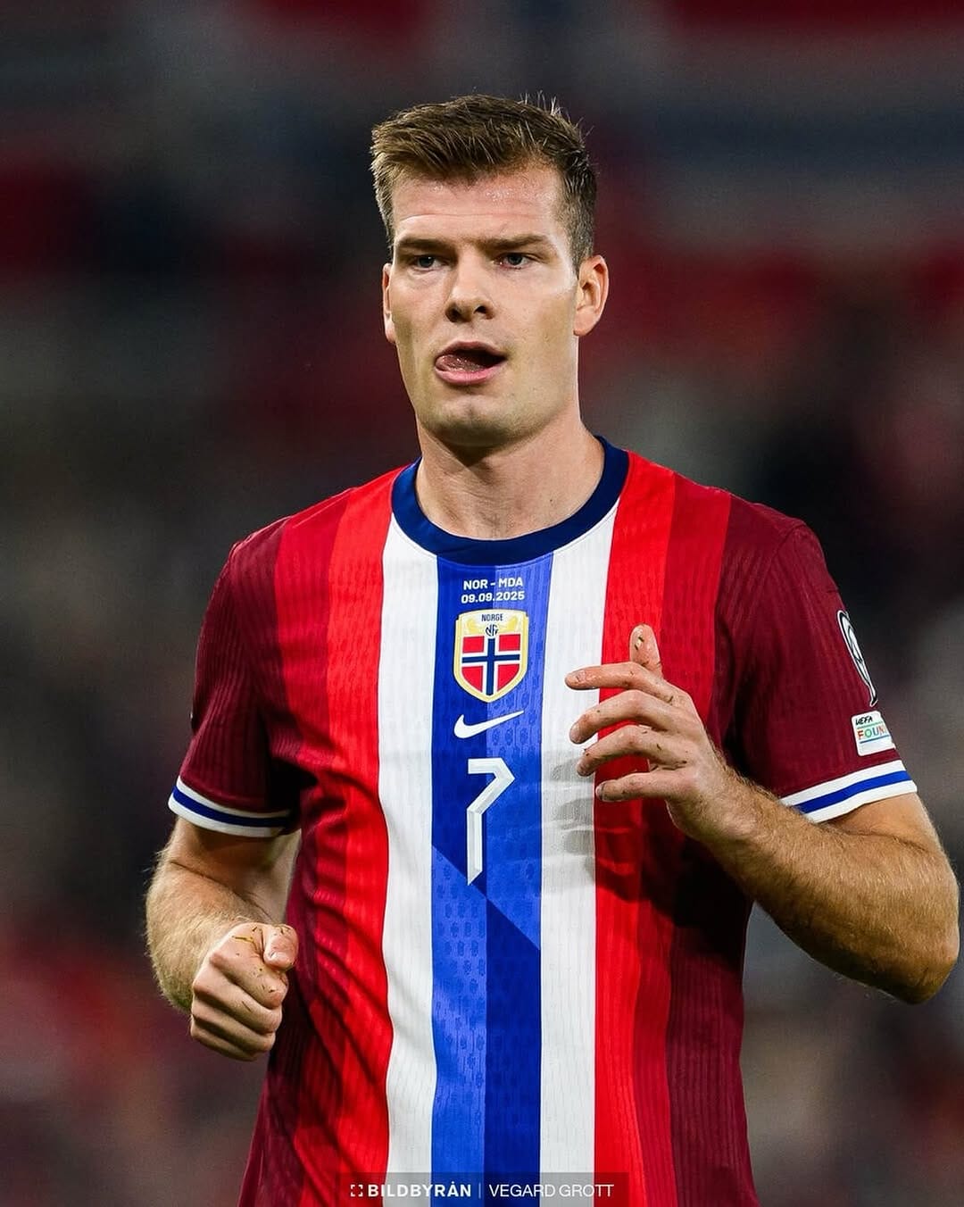 Post 10 by Alexander Sørloth on Instagram (image)