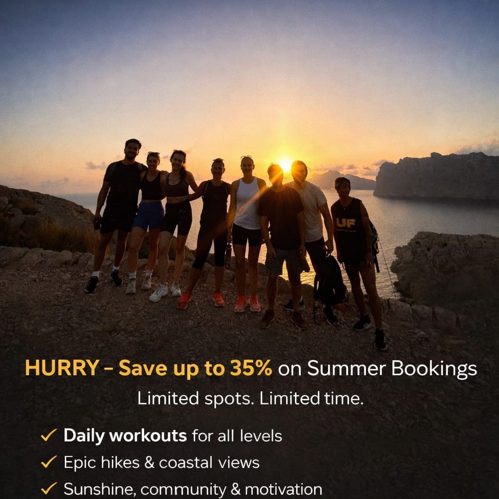 Post 2 by Ultimate Fitness Holiday on Instagram (image)