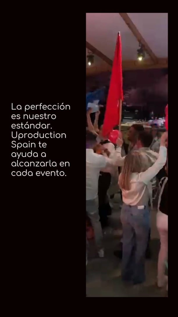 Post 8 by Uproduction event spain on Instagram (video)
