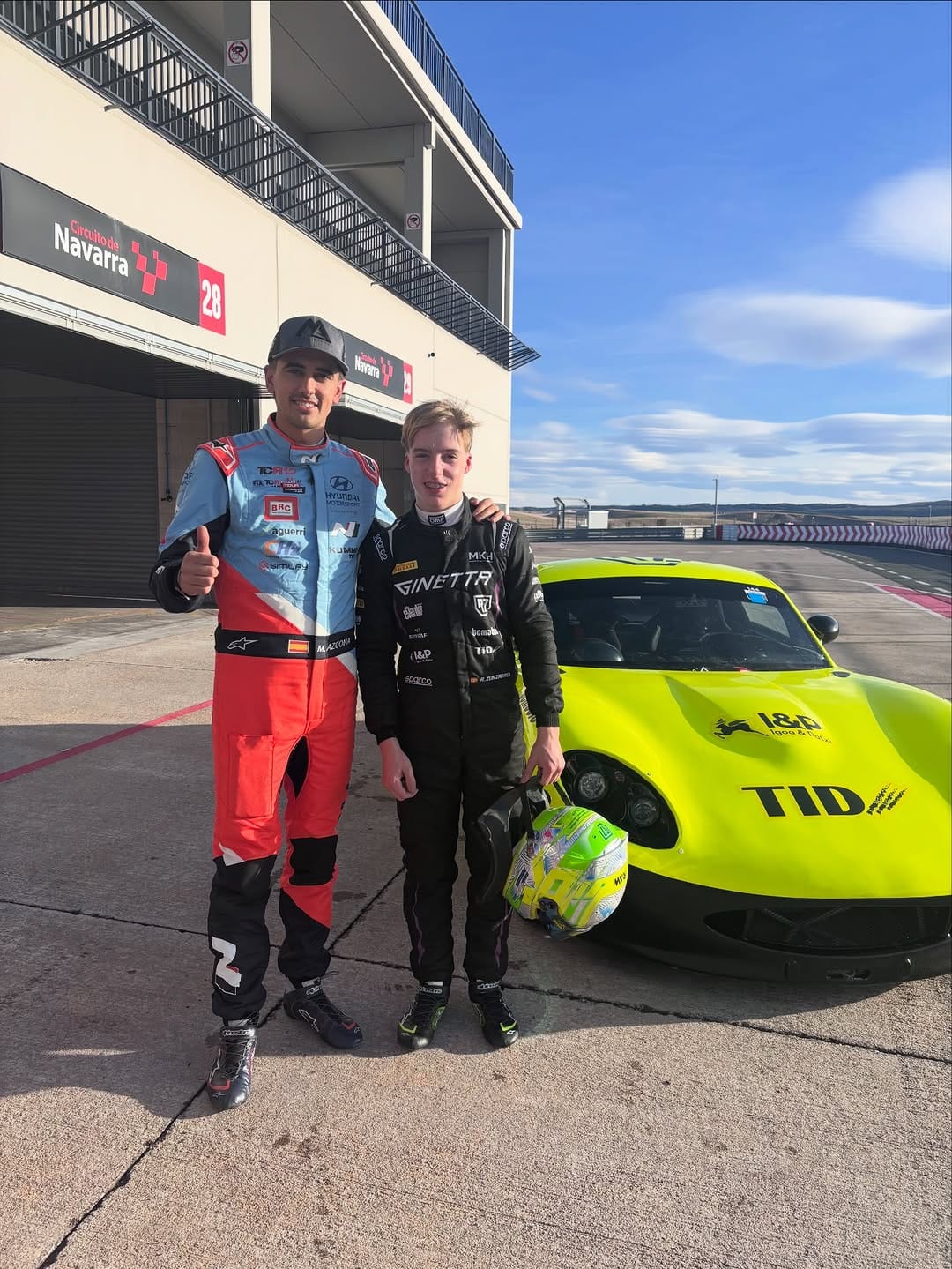 Post 3 by Raúl Zunzarren | Racing Driver on Instagram (carousel)