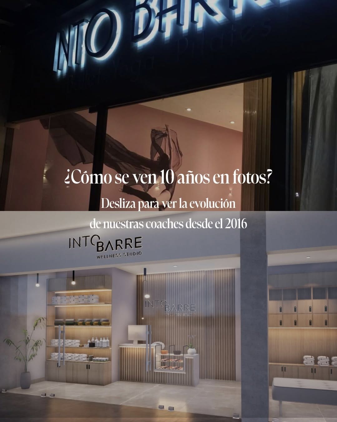 Post 6 by INTO BARRE WELLNESS STUDIO on Instagram (carousel)