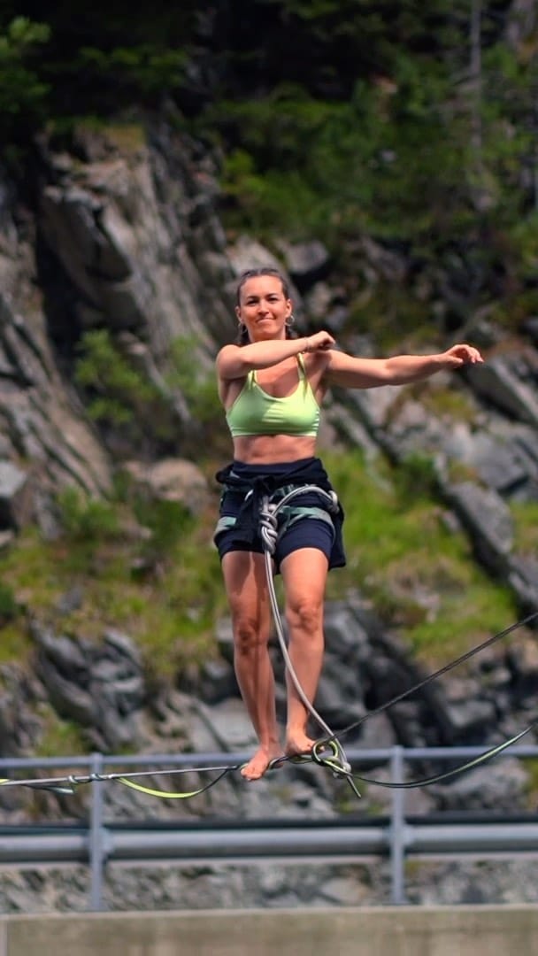 Post 10 by Deb Casimiro | Highline Freestyle Athlete on Instagram (video)