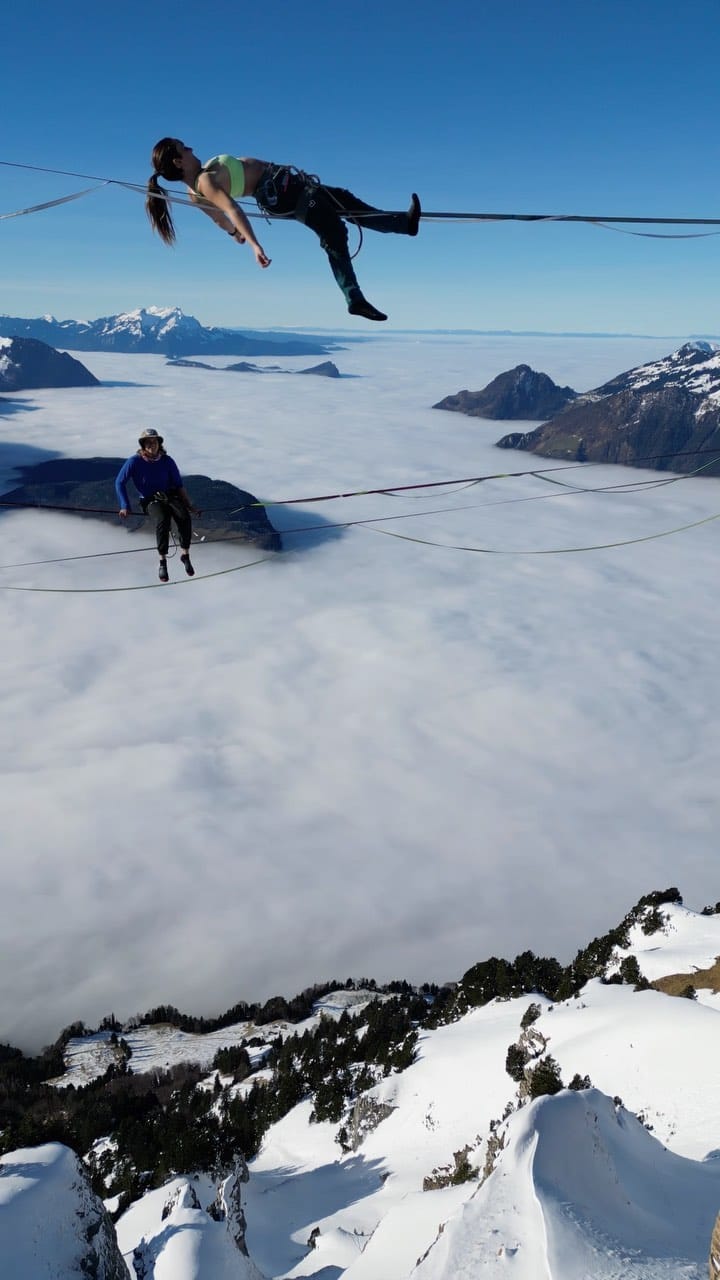 Post 9 by Deb Casimiro | Highline Freestyle Athlete on Instagram (video)