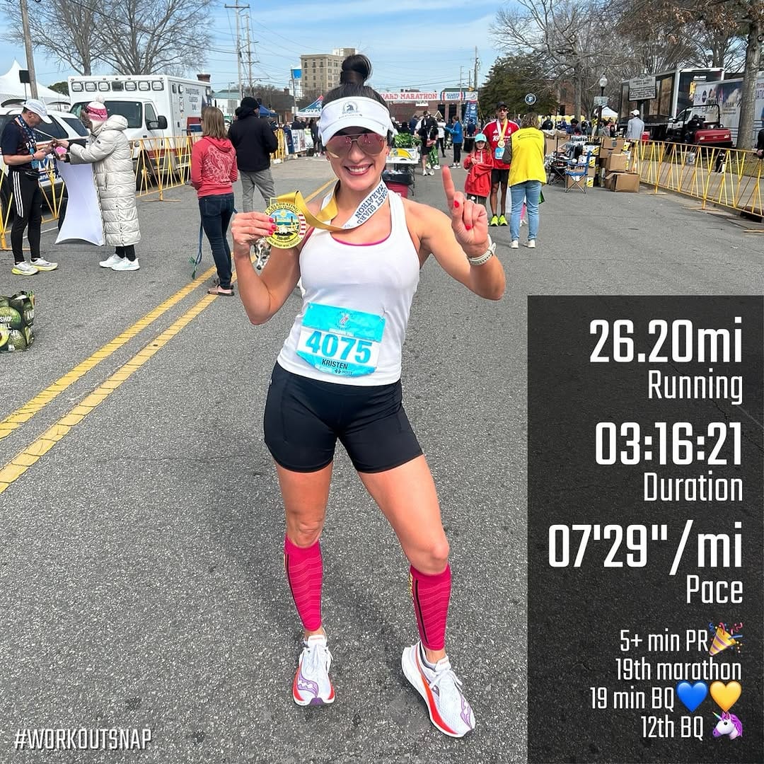 Post 10 by Kristen E Scruggs | Run Coach on Instagram (image)