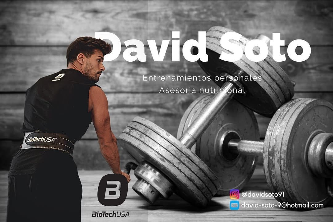 Post 8 by DAVID SOTO | ENTRENADOR PERSONAL | FITNESS COACH on Instagram (image)