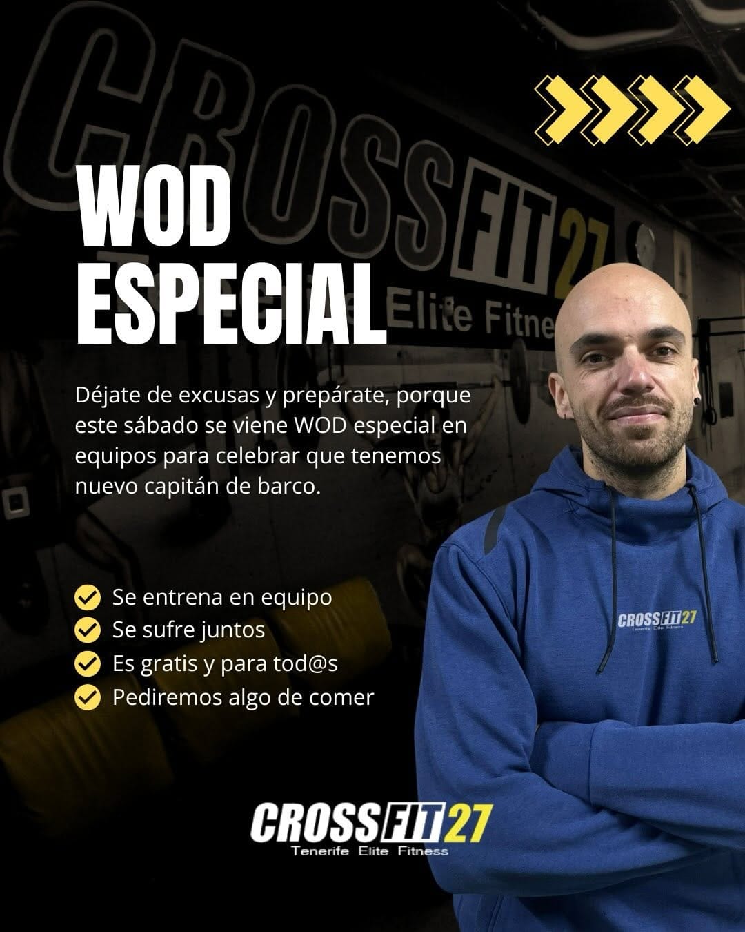 Post 3 by Crossfit 27 | Fitness | Gym on Instagram (carousel)