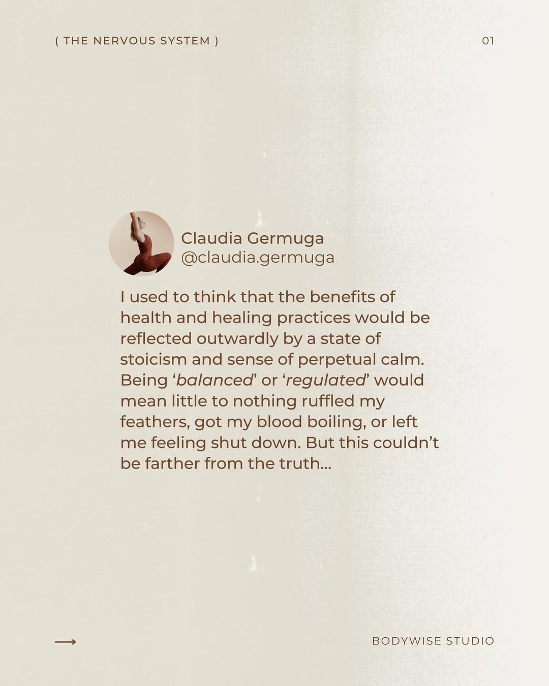 Post 9 by Mind-Body Fitness + Breathwork on Instagram (carousel)