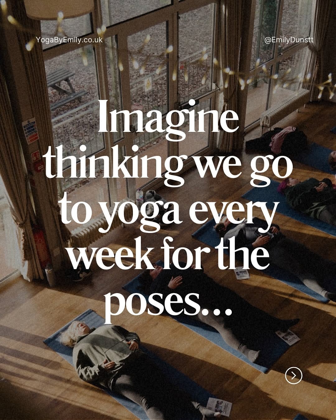 Post 1 by Yoga By Emily || Southsea on Instagram (carousel)