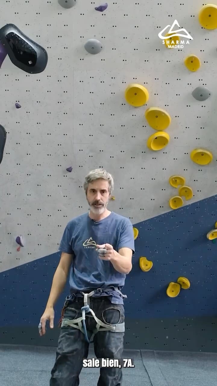 Post 2 by Sharma Climbing Madrid on Instagram (video)