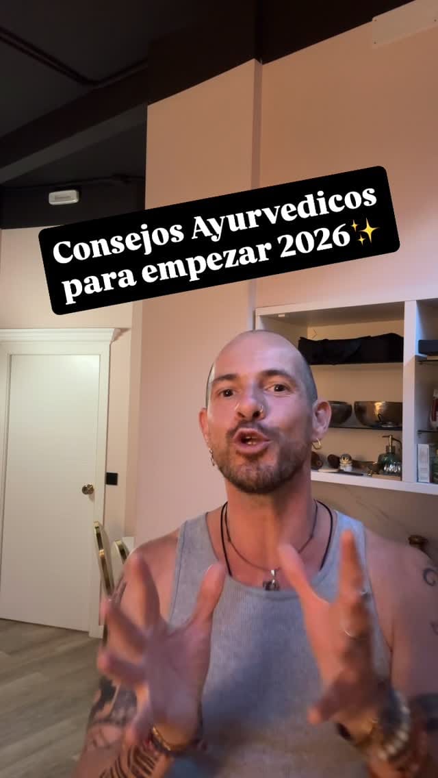 Post 3 by Arnaud Hos Devanand - Ayurveda MyVeda® on Instagram (video)