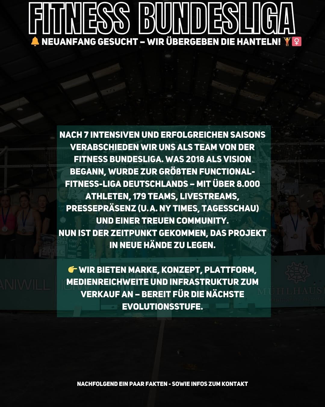 Post 8 by Fitness Bundesliga on Instagram (carousel)