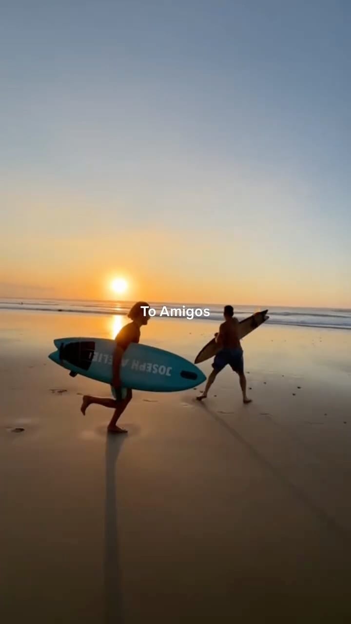 Post 1 by Amigos Surf Camp on Instagram (video)