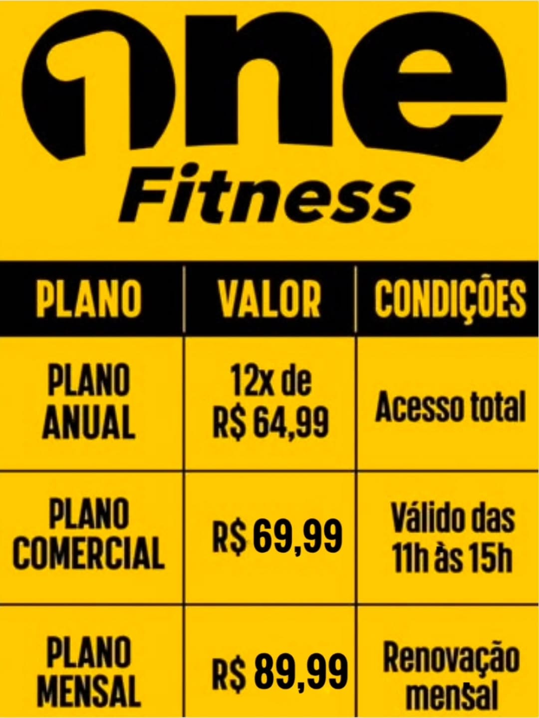 Post 7 by Academia ONE Fitness (Paripe) on Instagram (image)