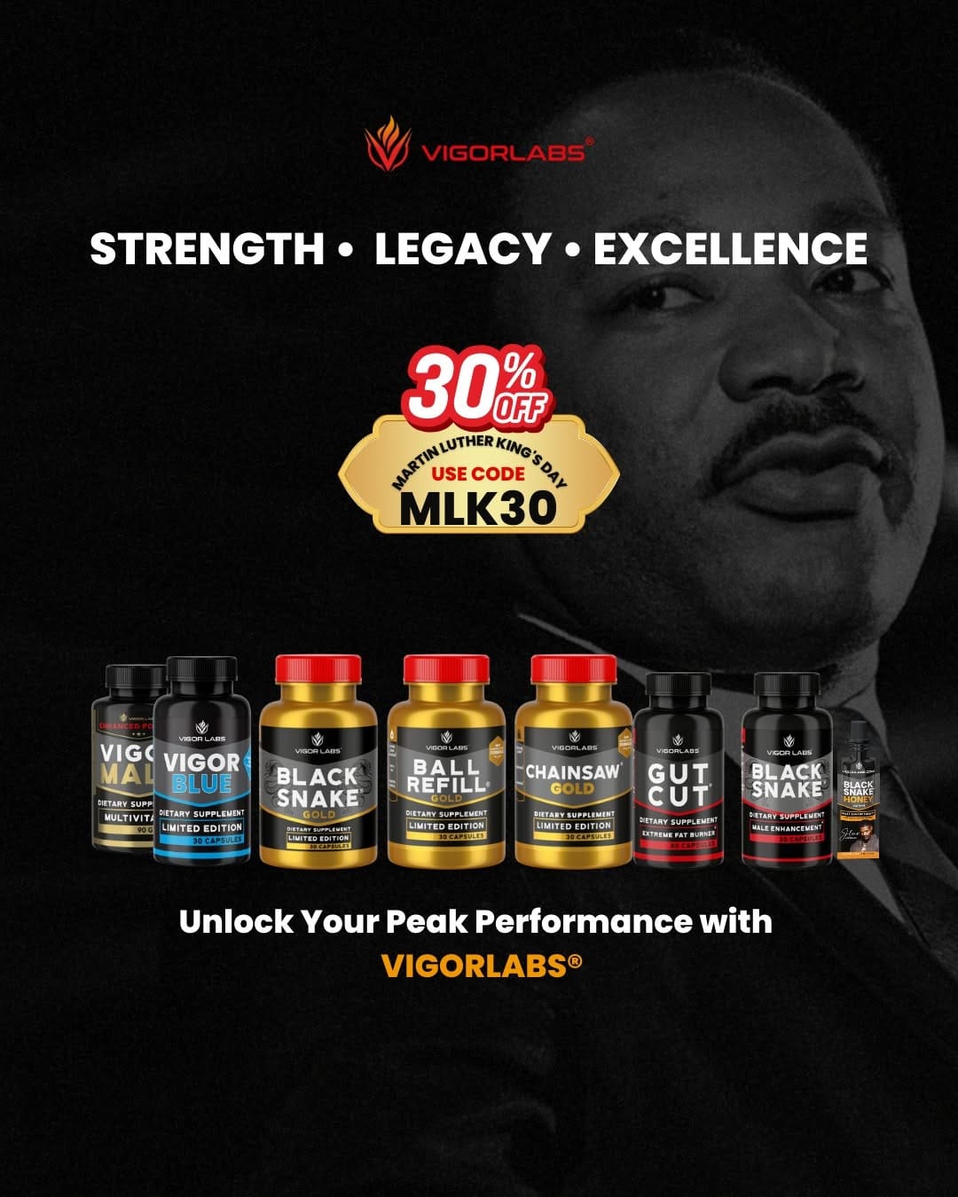 Post 1 by Vigor Labs Male on Instagram (image)