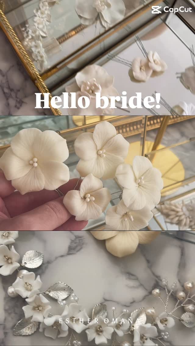 Post 1 by EsTher Omaña®    Bridal Headpieces | Tocados | Velos on Instagram (video)