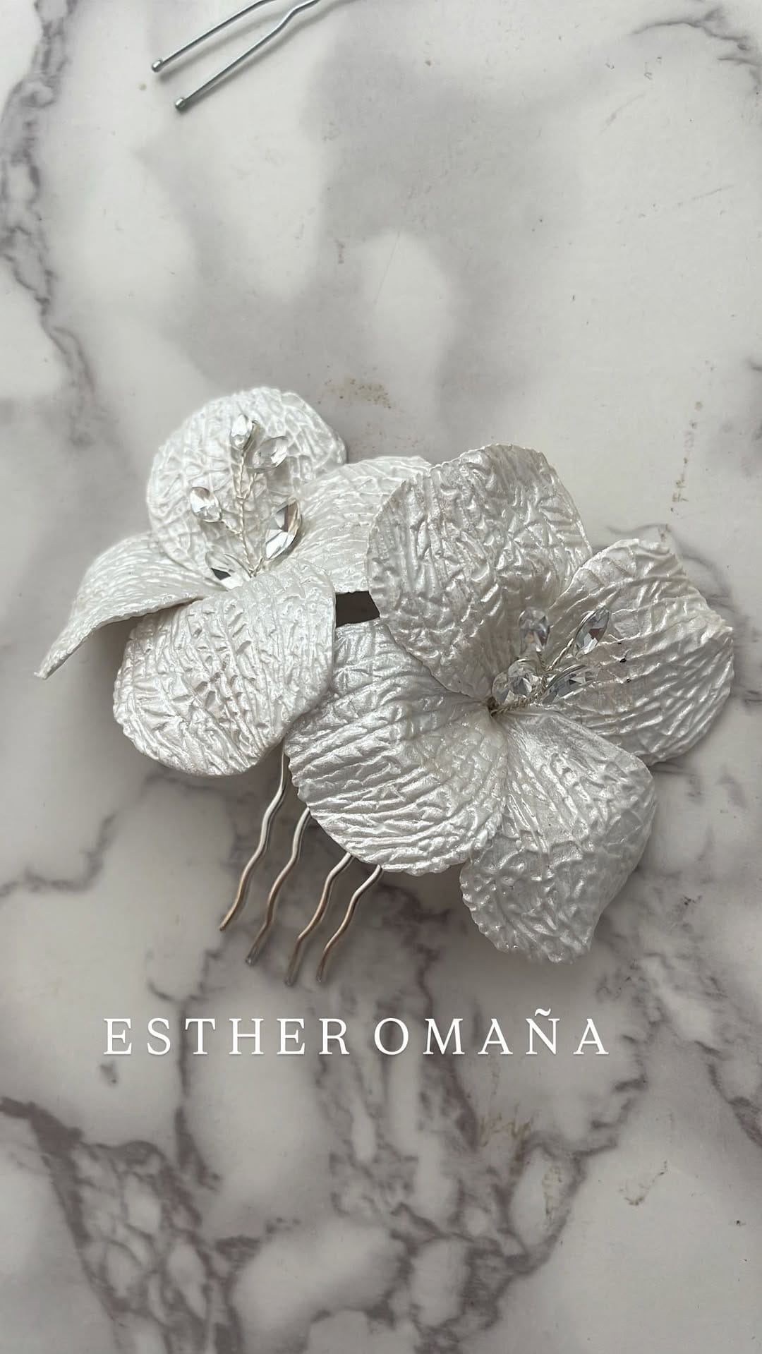 Post 7 by EsTher Omaña®    Bridal Headpieces | Tocados | Velos on Instagram (video)