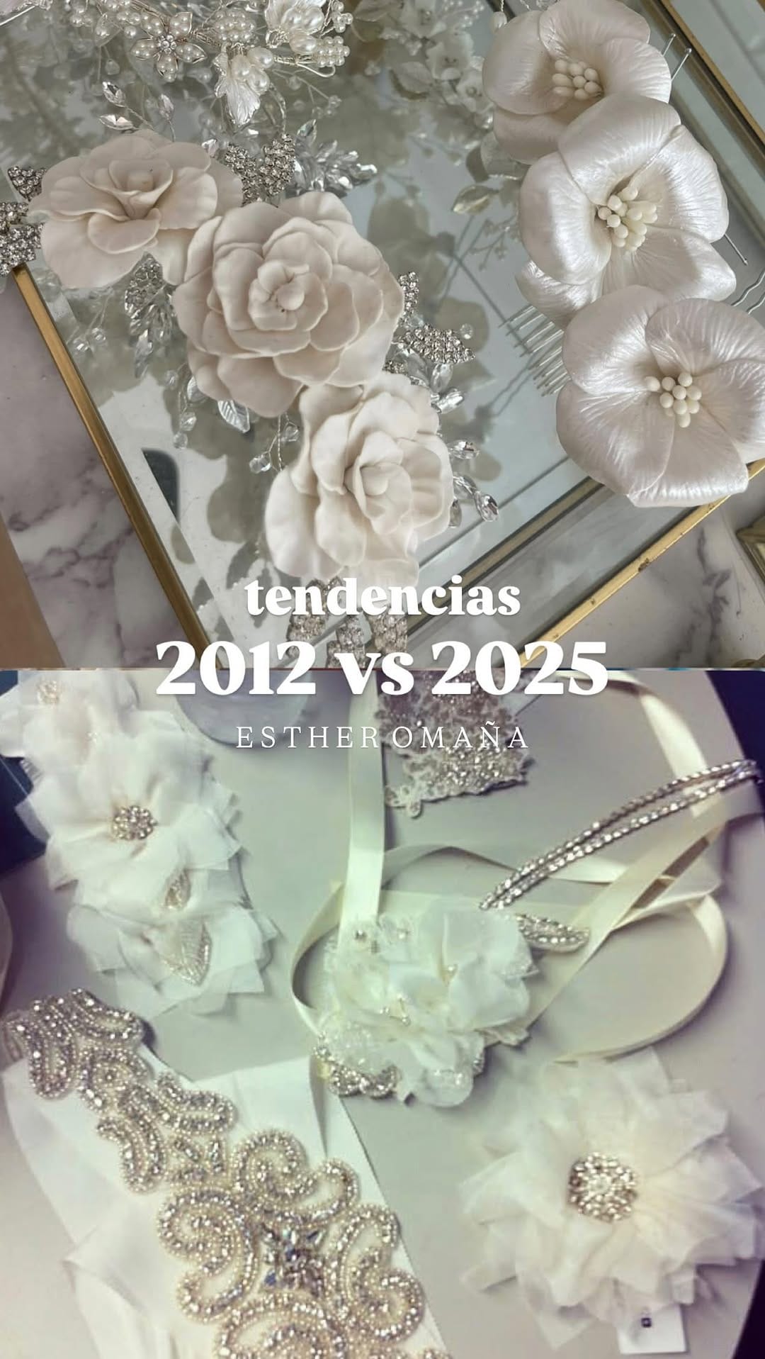 Post 3 by EsTher Omaña®    Bridal Headpieces | Tocados | Velos on Instagram (video)
