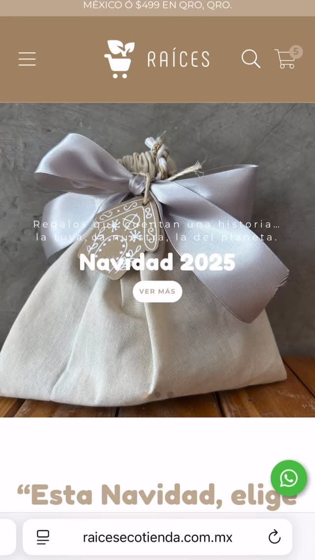 Post 7 by Raices, tu compra consciente on Instagram (video)