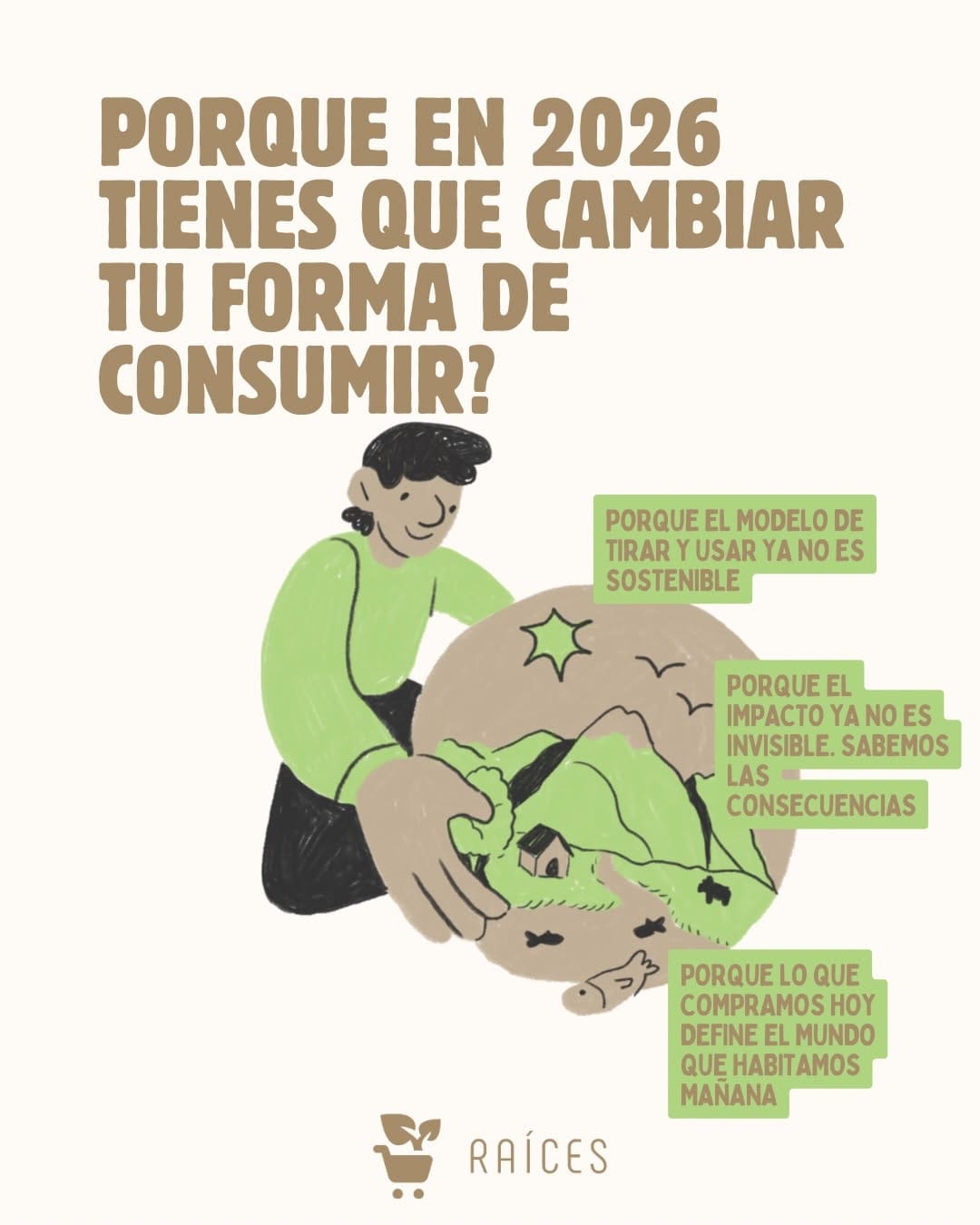 Post 4 by Raices, tu compra consciente on Instagram (carousel)