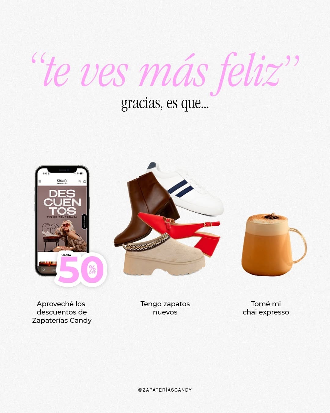 Post 2 by Zapaterías Candy on Instagram (image)