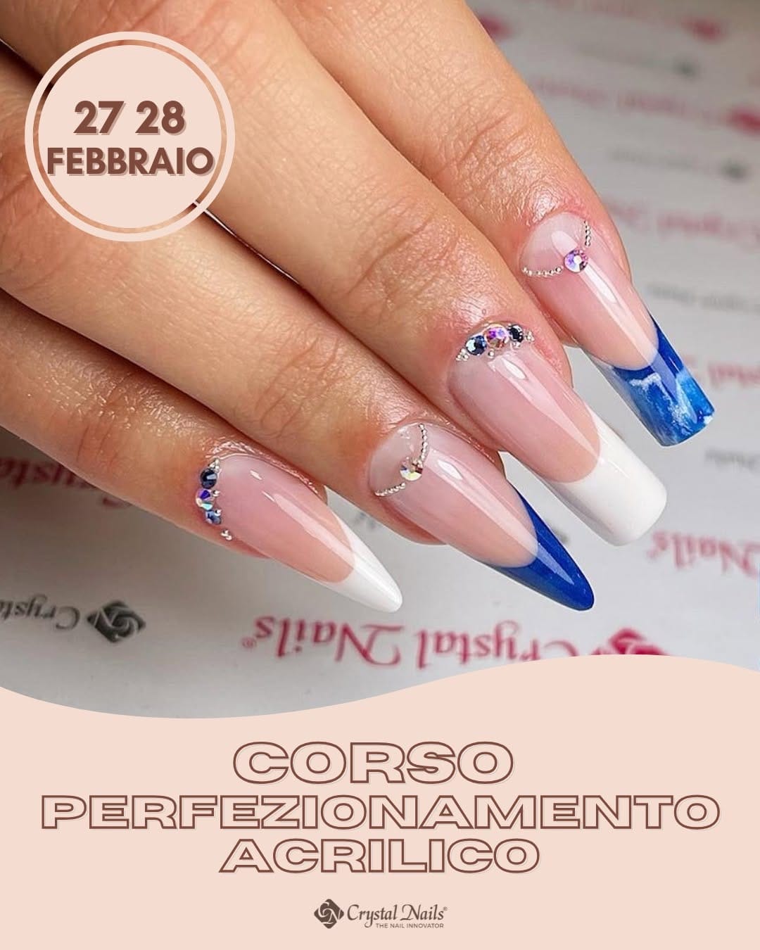 Post 3 by Crystal Nails Quarto - Napoli on Instagram (image)