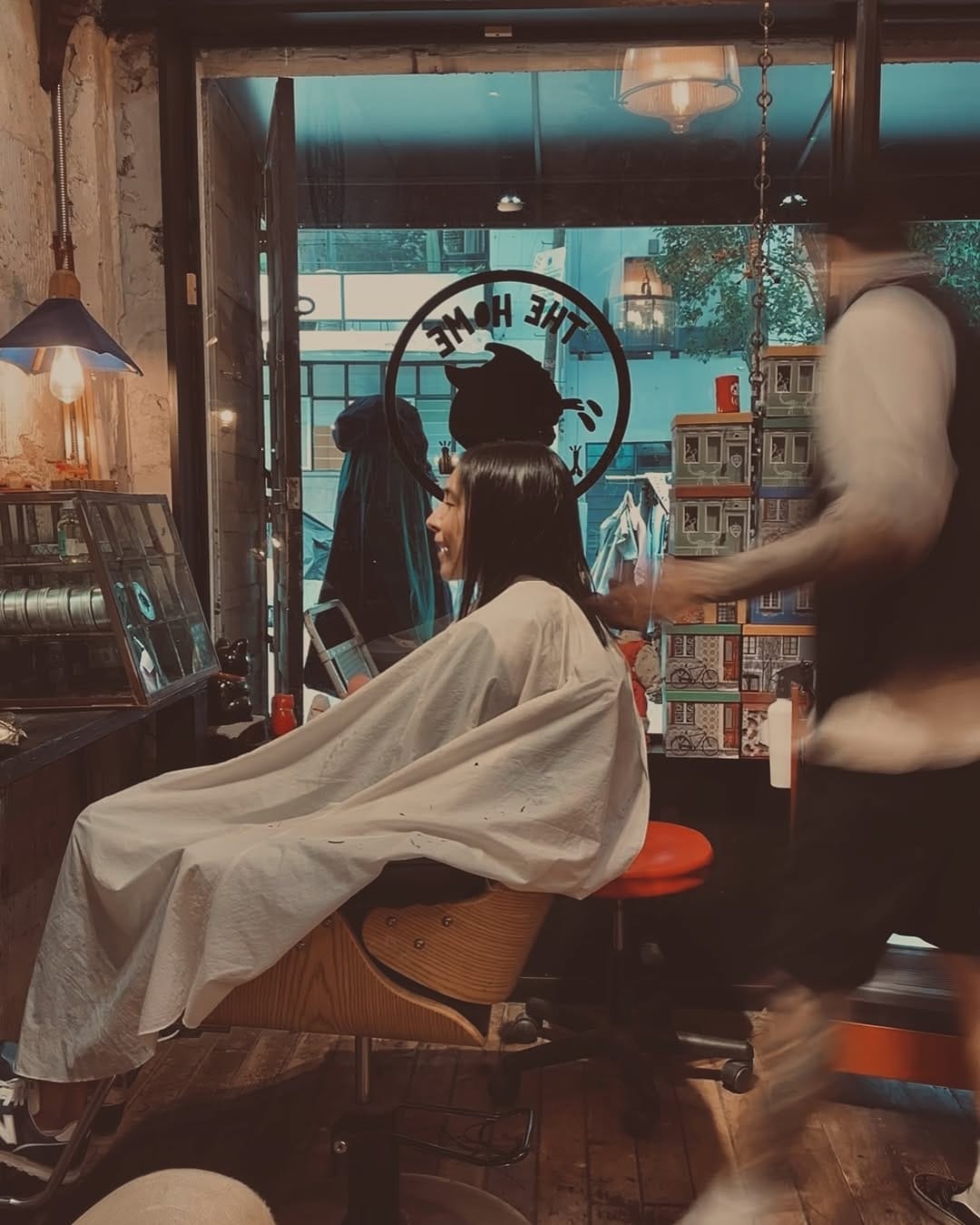 Post 2 by THE HOME Hair re-creative on Instagram (image)